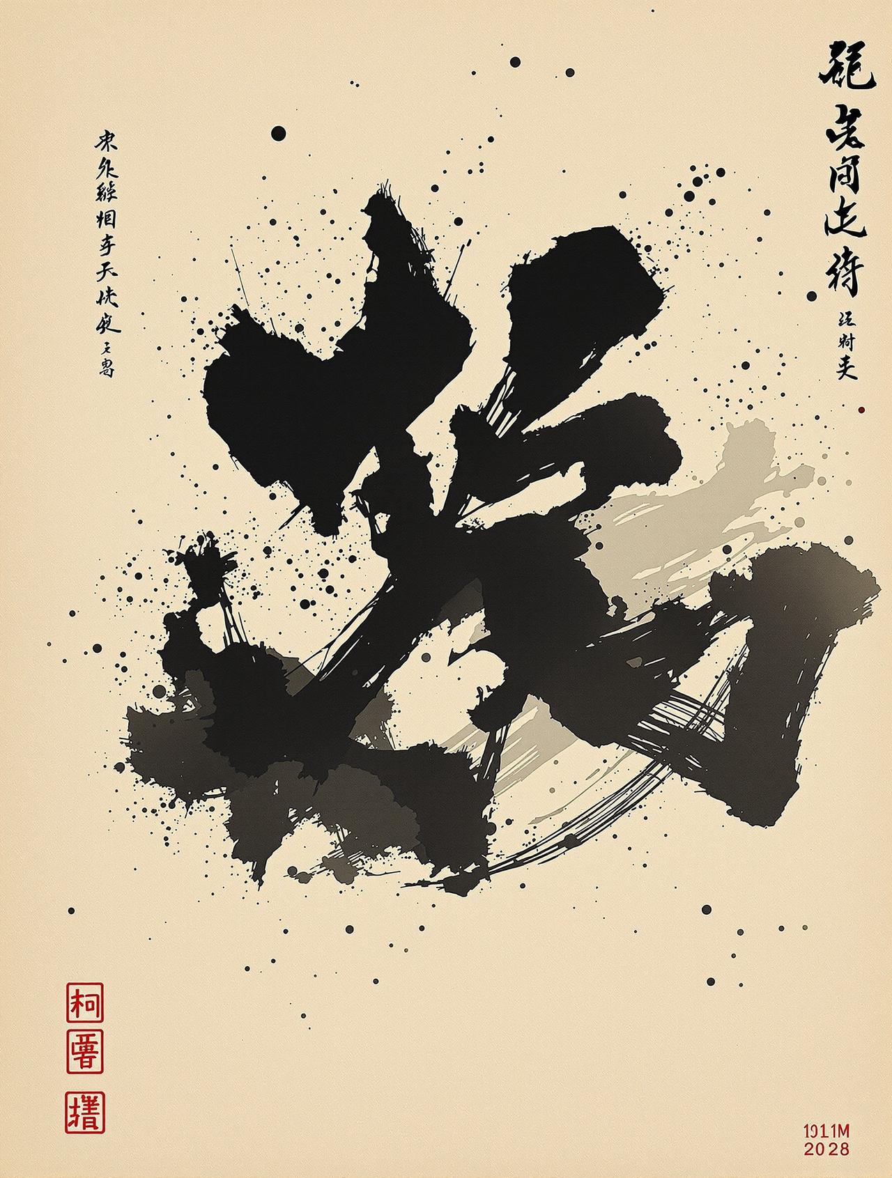 快播在线出品艺术纪录片《水墨丹青》高清海报